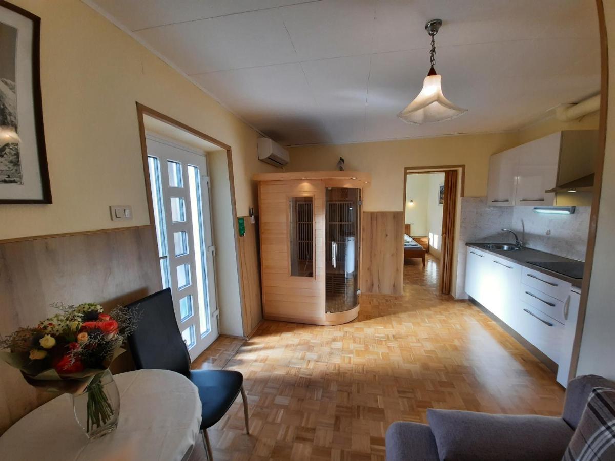 Chalet And Apartment Zonir With Sauna Кобарид Екстериор снимка