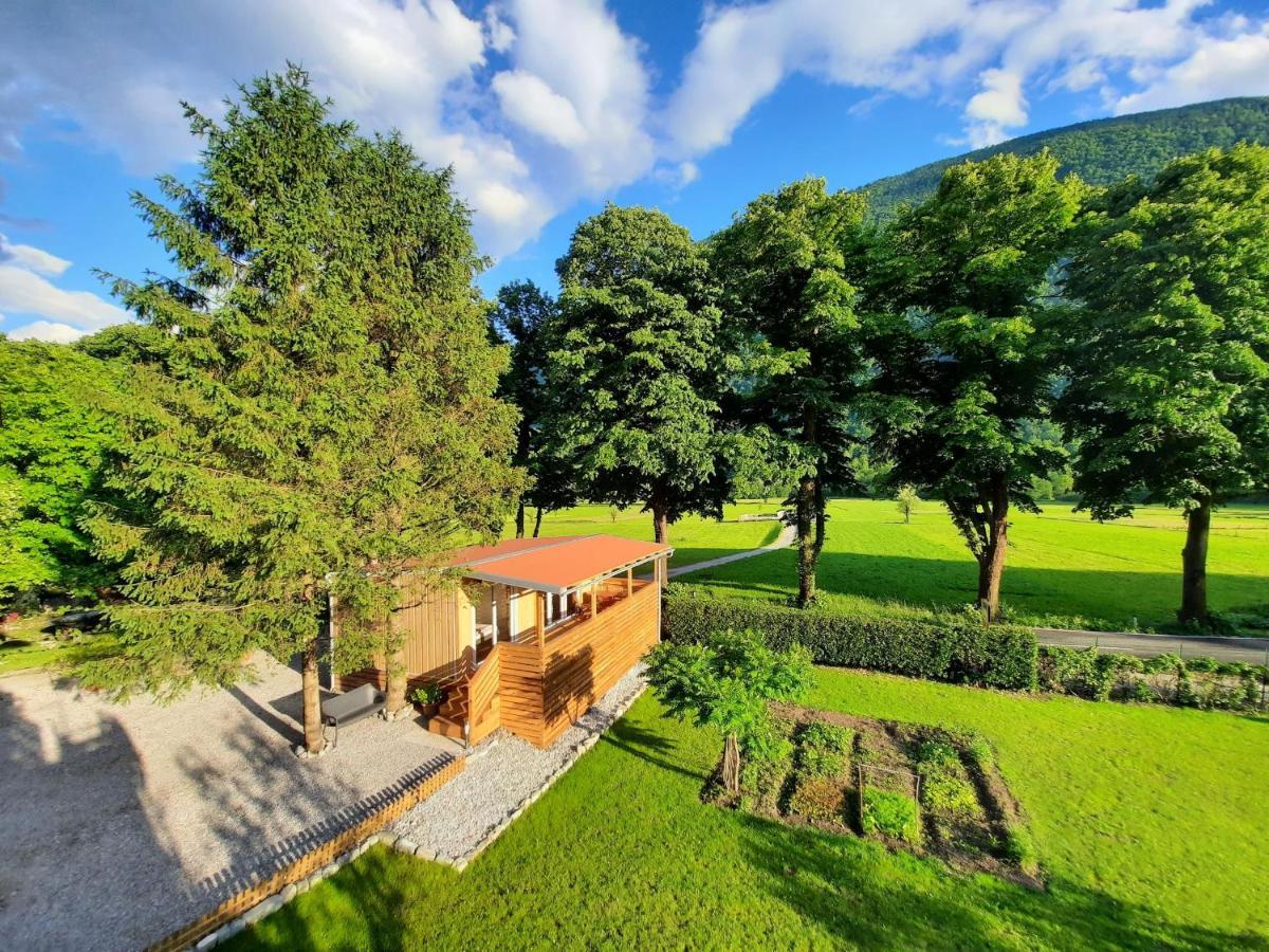 Chalet And Apartment Zonir With Sauna Кобарид Екстериор снимка